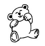 Teddy bear - hugging