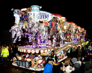 Bridgwater carnival float