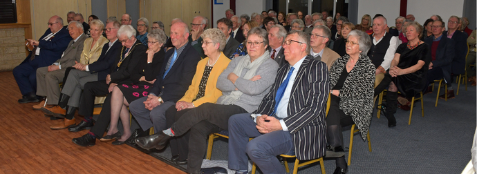 Picture of people sat down watching the Chair’s Awards