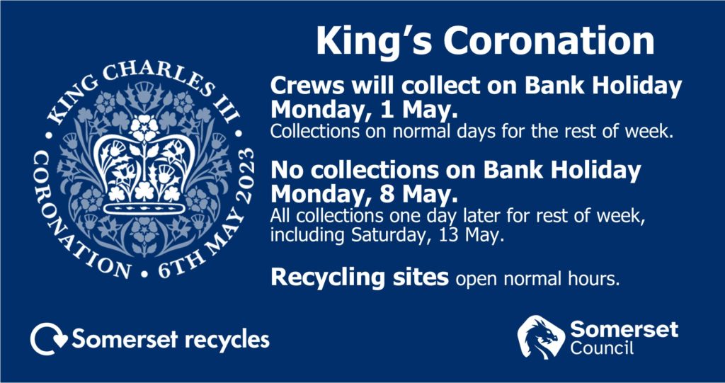 details of collection days over the coronation period