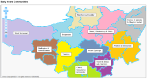 Early Years Communities Map