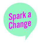Spark a change logo