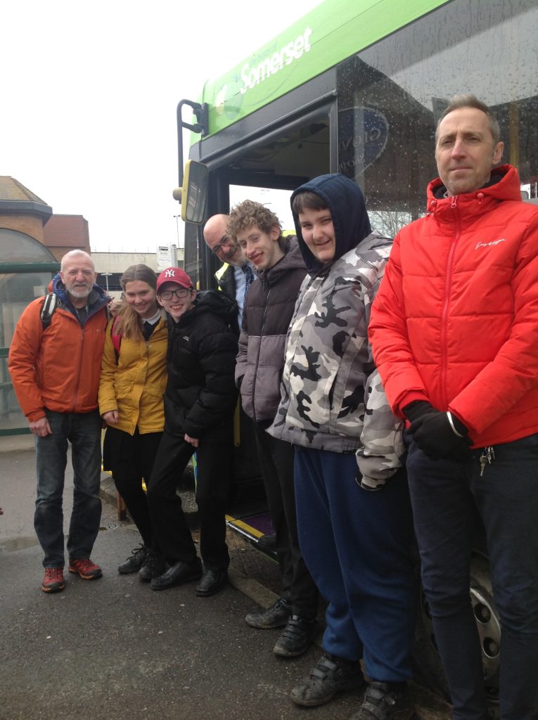 Group photo of students who completed the travel training