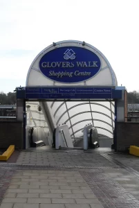Glovers Walk Shopping Centre entrance