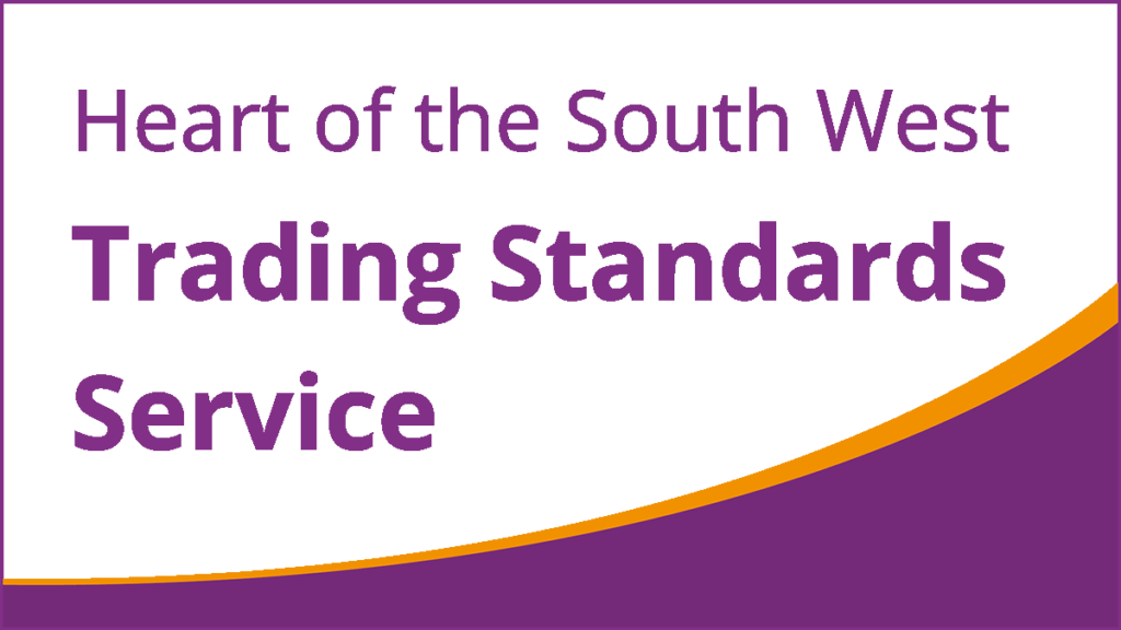 Heart of the South West Trading Standards Service logo.