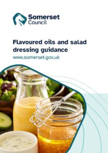 Flavoured oils and salad dressing guidance booklet cover