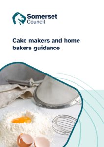 Cake makers and home bakers guidance cover
