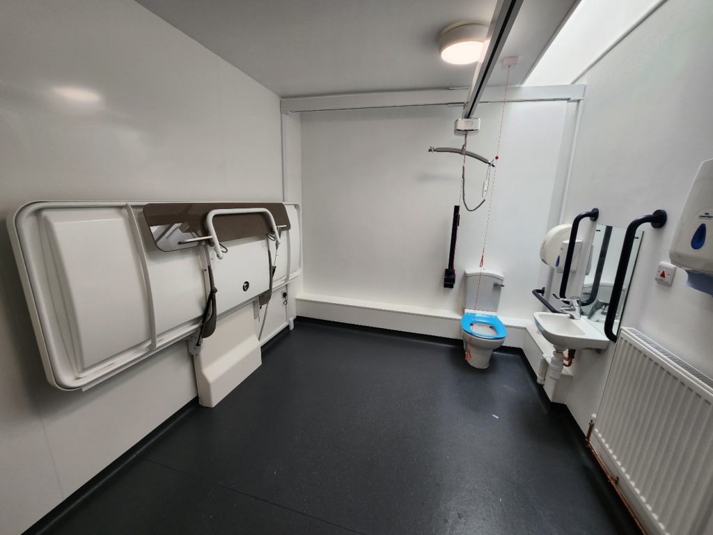 New accessible washroom