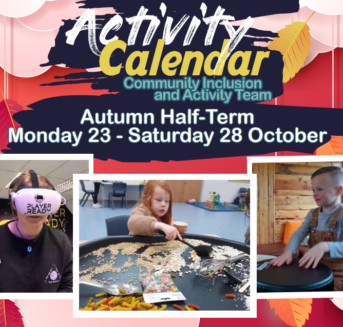 CIA Team Calendar banner with photos of young people enjoying activities