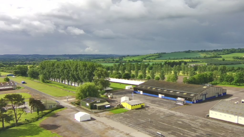The Bath and West Showground aerial view