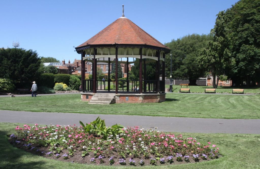 Blake Gardens bandstand, Bridgwater