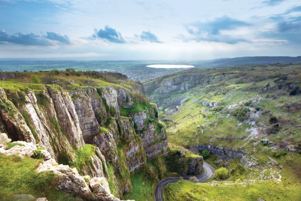 Cheddar Gorge Landscape