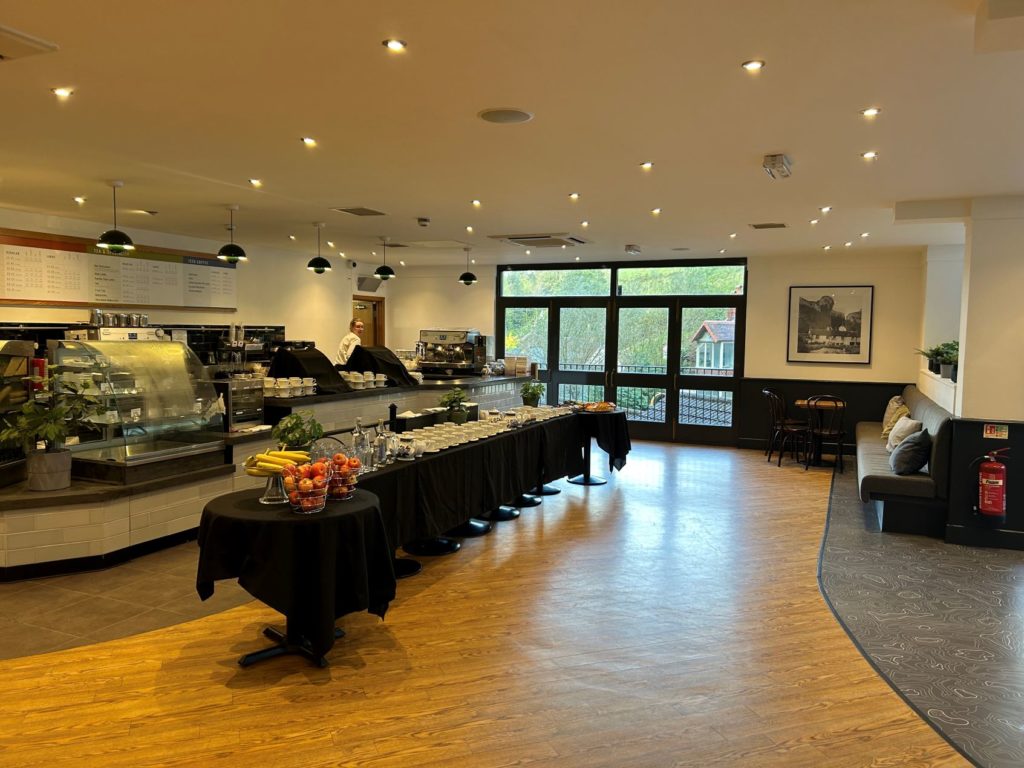 Cheddar Gorge and Caves visitor area, interior