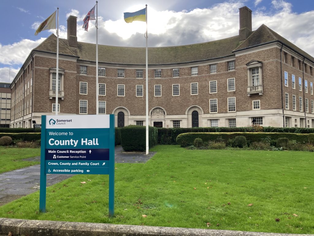 Exterior of County Hall