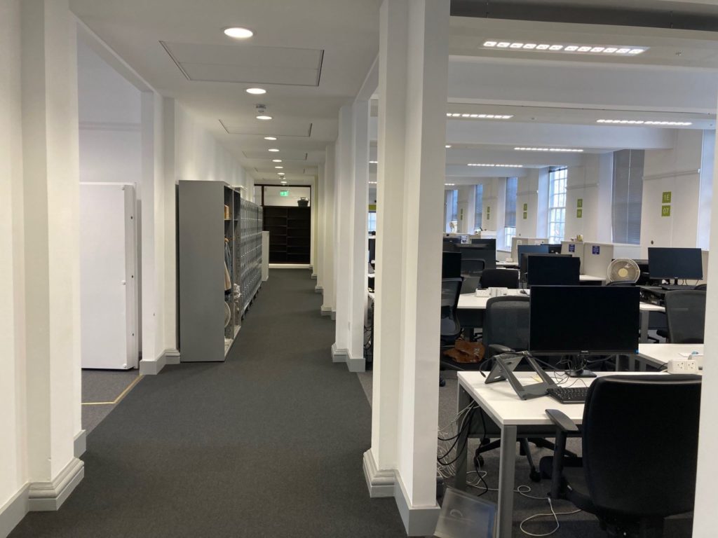 A Block, County Hall office space