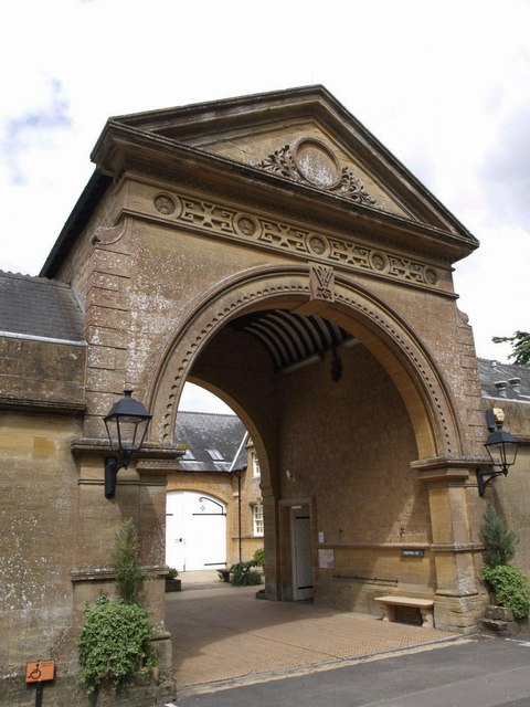 Dillington House and Estate entrance