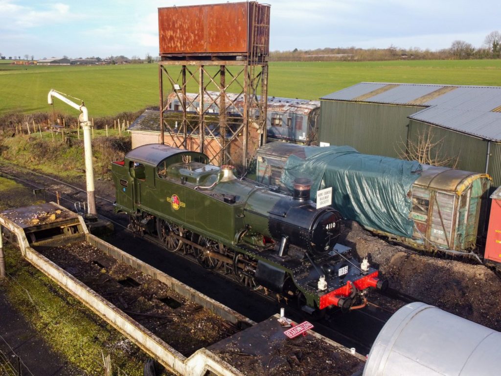 East Somerset Railway, steam train