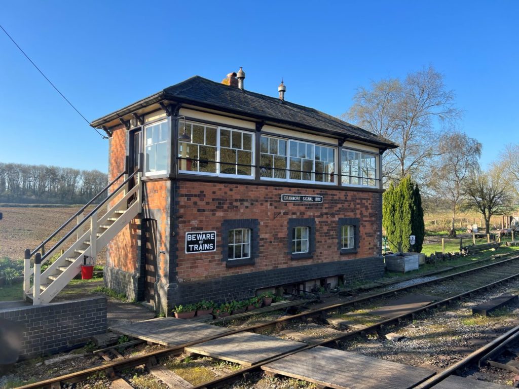 East Somerset Railway, signal box