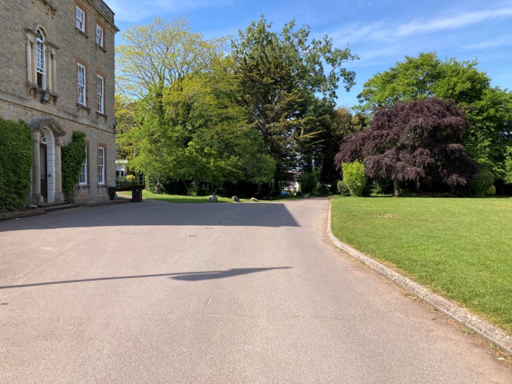 Kilve Court, exterior building and grounds