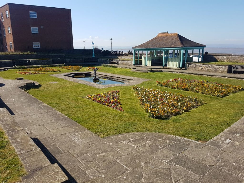 Marine Cove Gardens, view of gardens