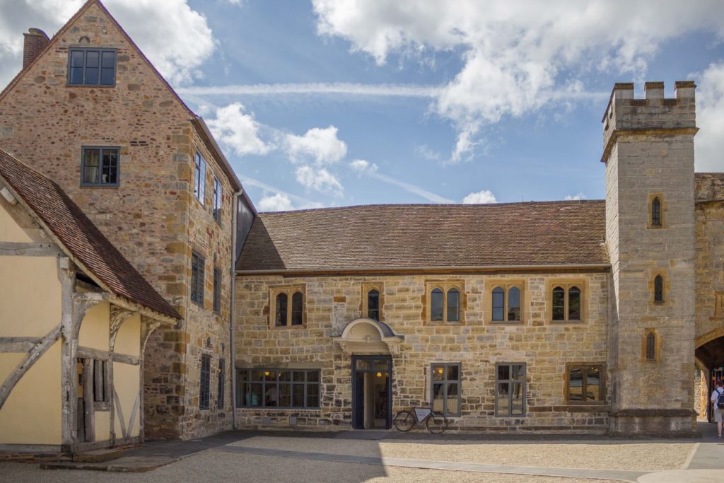 The Museum of Somerset, exterior courtyard