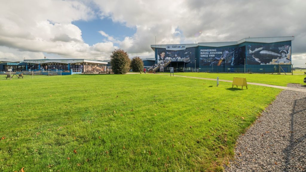 Fleet Air Arm Museum, exterior building