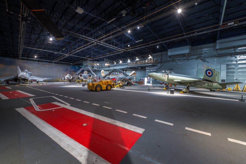Fleet Air Arm Museum, interior hanger