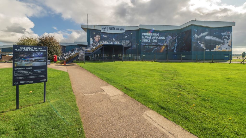 Fleet Air Arm Museum, exterior building