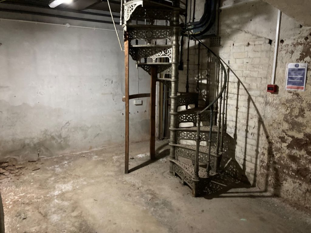 The Old Municipal Buildings, Taunton, spiral staircase