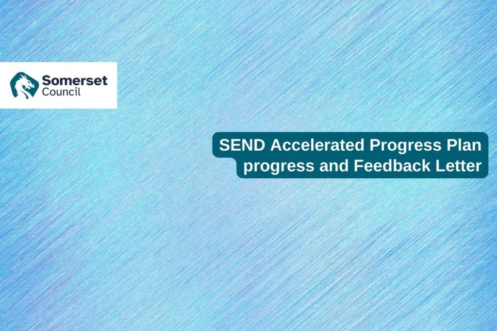 SEND Accelerated Progress Plan Progress and Feedback Letter image