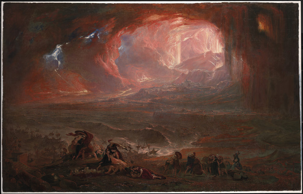 Artwork 'The Destruction of Pompei and Herculaneum'