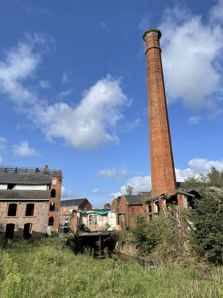 View of the Wellington industrial heritage buildings