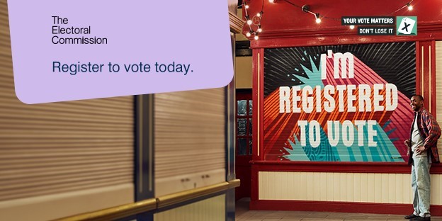 Message to register to vote
