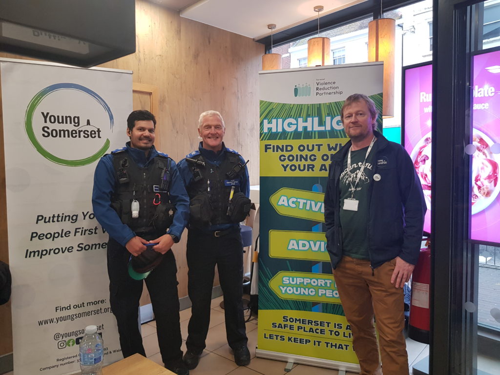 Support workers at the hub