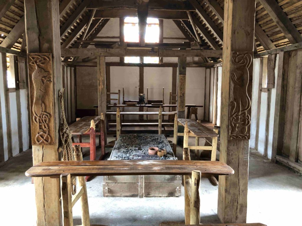 Avalon Archaeology reconstruction, interior