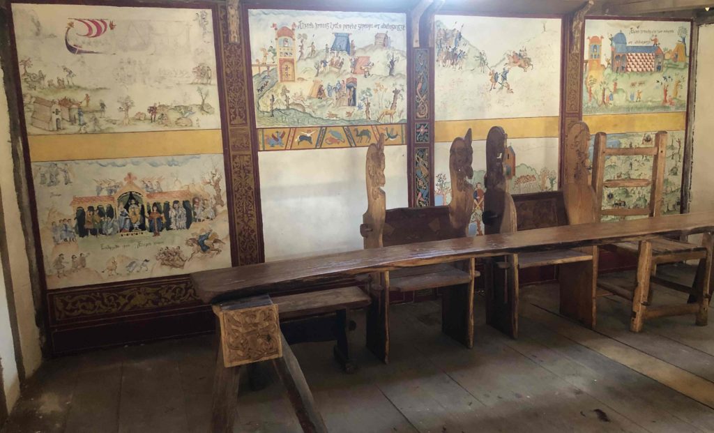 Avalon Archaeology reconstruction, interior