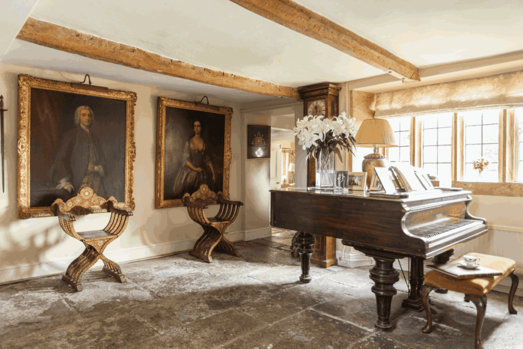 Midelney Manor, interior