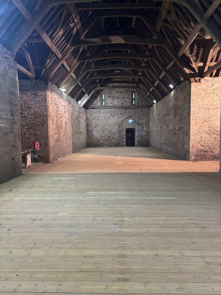 The Bishops Barn and Bandstand, interior