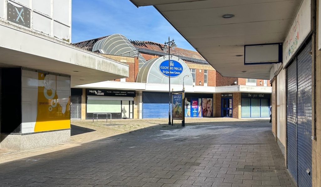 Front entrance of Govers Walk.