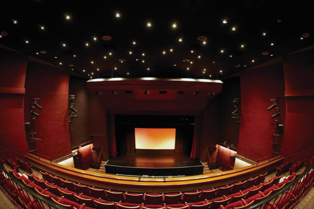 Strode Theatre, interior