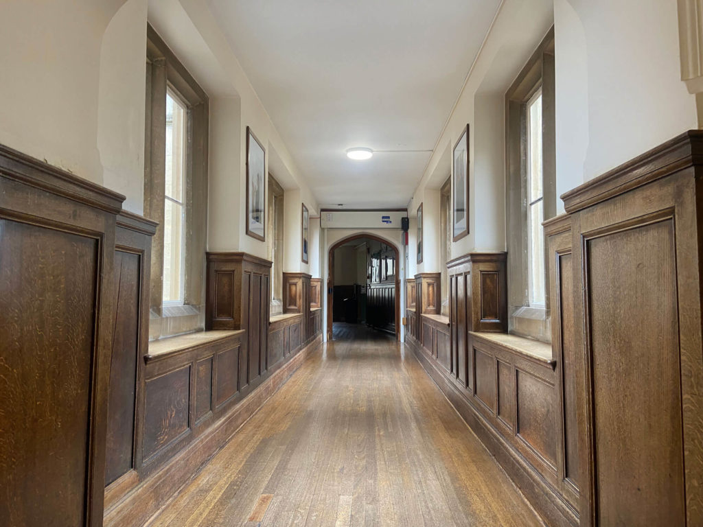 Queens College corridor