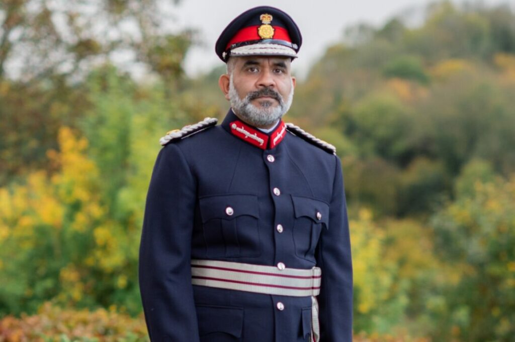The Lord-Lieutenant of Somerset, Mohammed Saddiq.