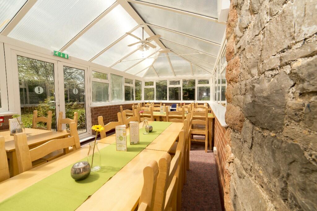 Cheddar Youth Hostel Association, dining area