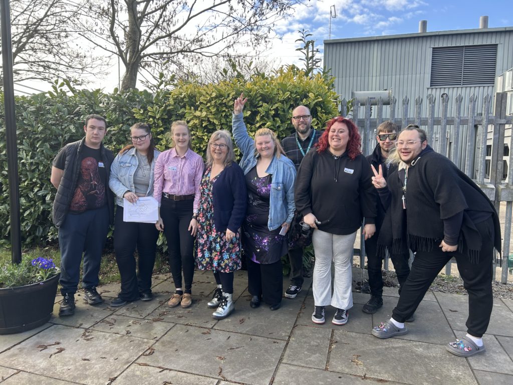 Members of SiCC and SLCC with Fiona Phur and Paul Mitchell from Somerset Council's Engagement and Participation team.