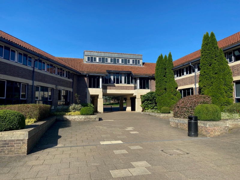 Millfield school court yard
