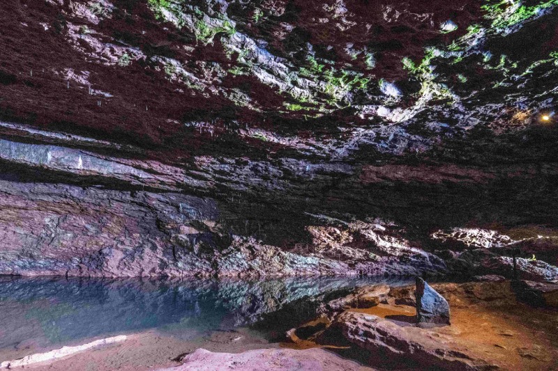 Water in Wookey Hole Caves