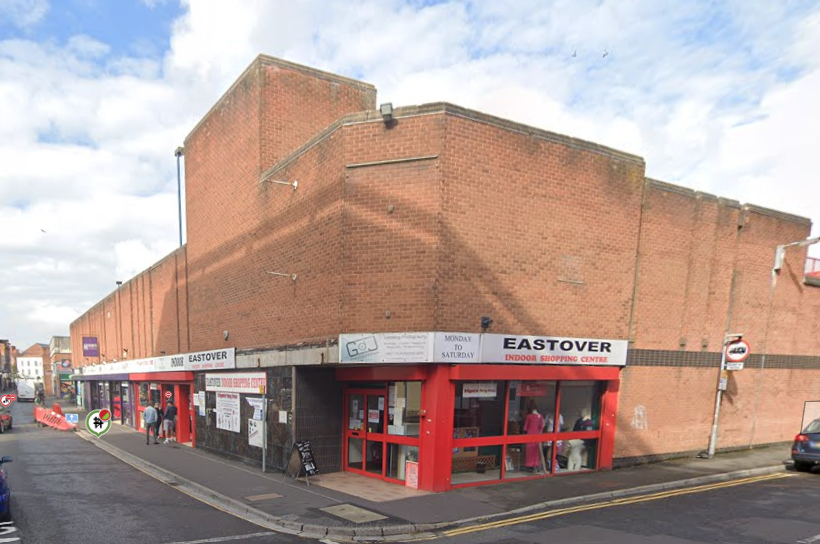 Red-brick building on the corner of St John Street and Broadway Brick, Bridgwater.