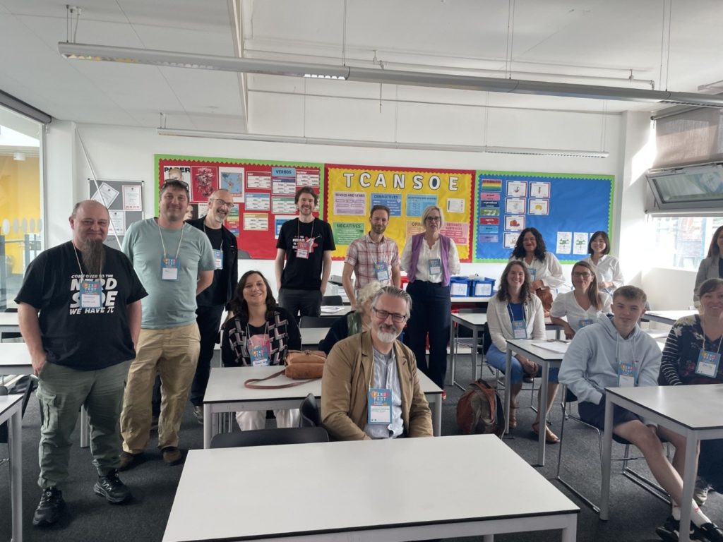 Attendees at a workshop