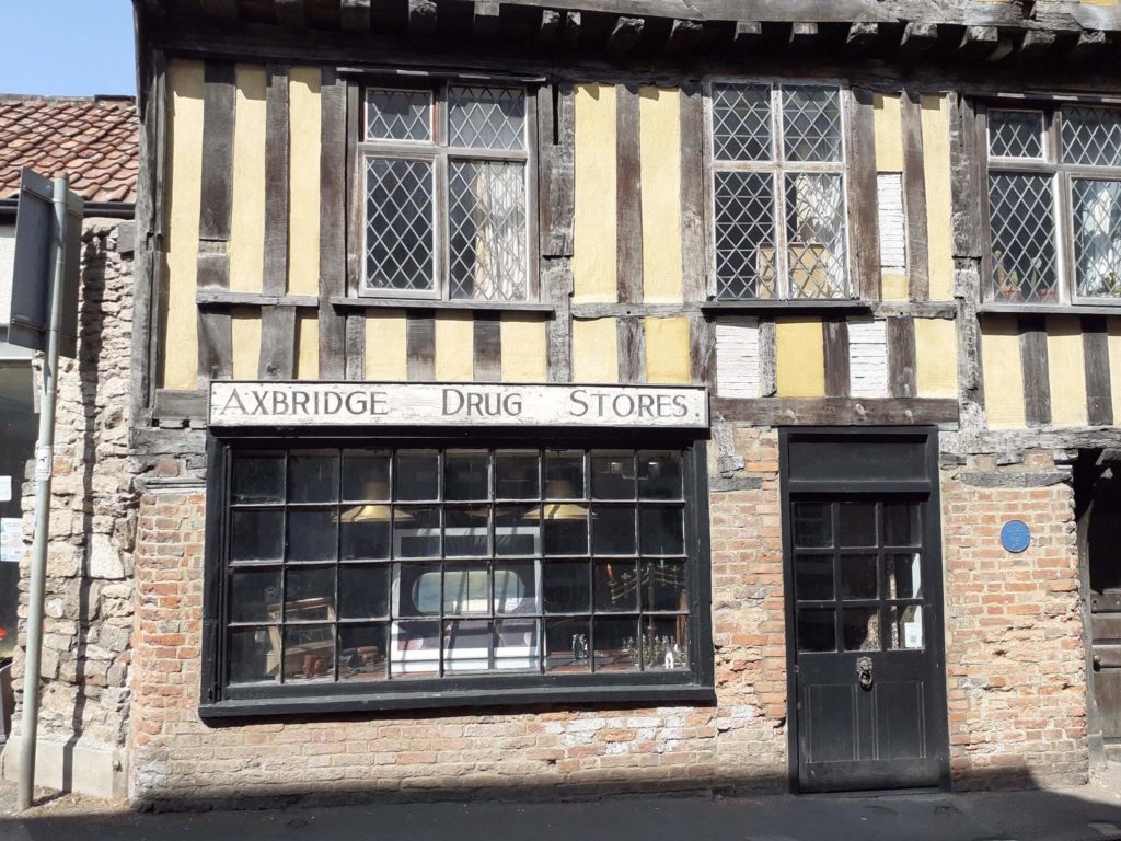 Axbridge Drug Stores, exterior