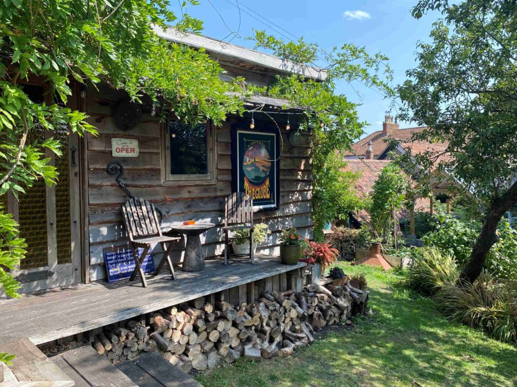 Axbridge Drug Stores, exterior